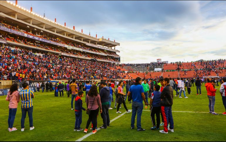 El juego del domingo fue detenido al minuto 84 con ahora un marcador definitivo de 2-0. IMAGO7