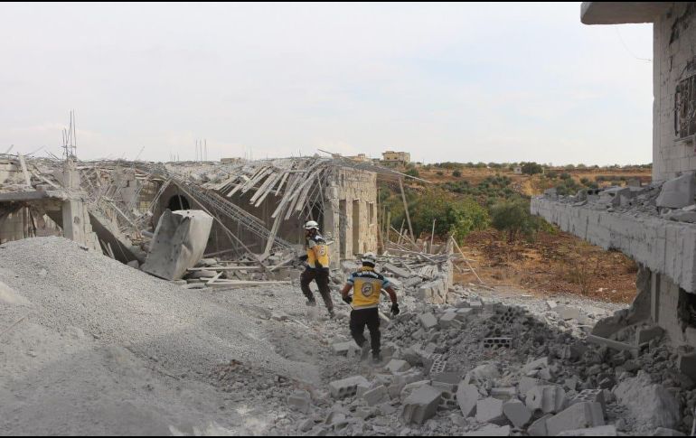 El Ejército siriuo considera que los Cascos Blancos no son independientes, sino que apoyan a los insurgentes opositores al gobierno. TWITTER/@SyriaCivilDef