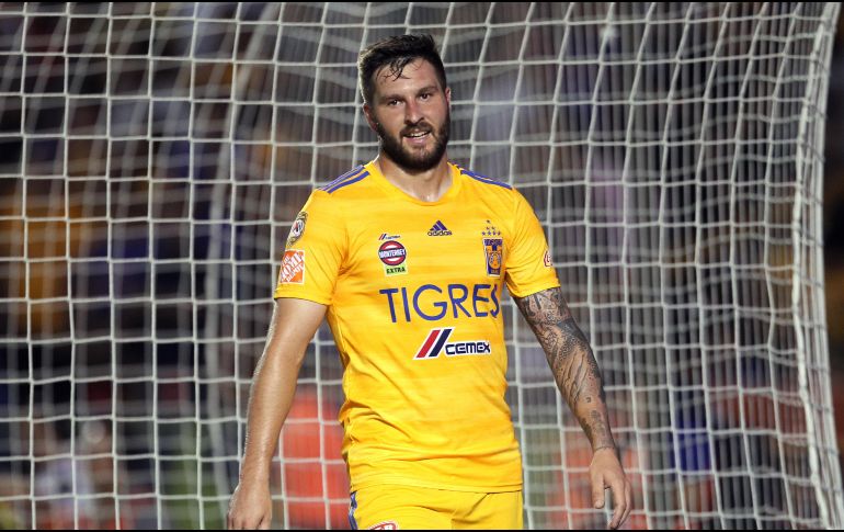 Gignac anotó el segundo gol de los felinos al minuto tres, en el partido disputado contra unos escualos que se mantenían inmóviles debido a una protesta por la falta de pagos de la directiva. IMAGO7