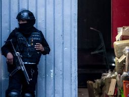 En la vecindad ubicada en la colonia Peralvillo se encontró un túnel que conectaba hasta la calle de Tenochtitlán en el corazón del barrio de Tepito, por donde se presume escapó el cabecilla de La Unión. NTX / E. Álvarez