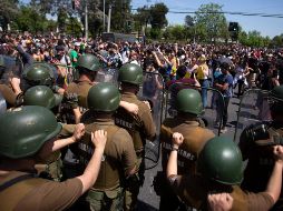 El Instituto Nacional de Derechos Humanos chileno informa que que mil 333 personas fueron detenidas a lo largo de las protestas. AFP/C. Reyes