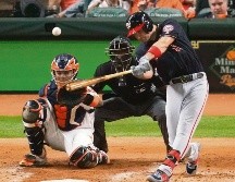 Ryan Zimmerman conectó cuadrangular para los Astros en el segundo rollo. AP