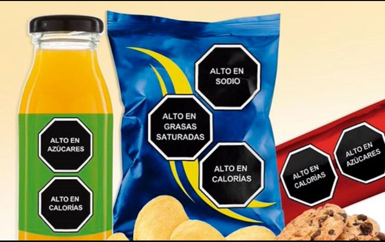 México será el cuarto país en América Latina en implementar advertencias en las etiquetas de alimentos y bebidas; Chile, Perú y Uruguay ya lo hacen. TWITTER/elpoderdelc