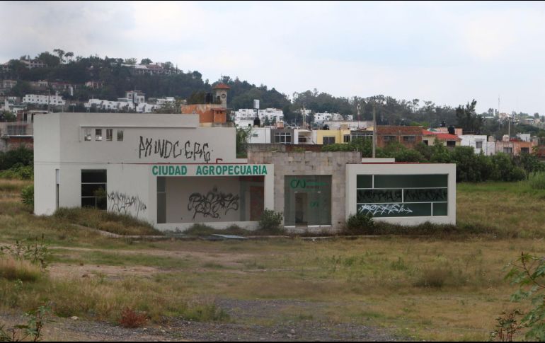Vestigios de lo que sería la Ciudad Agropecuaria, proyecto desechado por el Gobierno estatal y el CAJ. EL INFORMADOR/E. Barrera