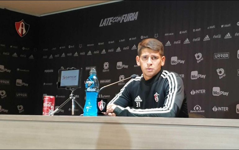 Solo en el Apertura 2019 el sudamericano ha conseguido cuatro anotaciones en la Liga MX, por lo que se ha convertido en el goleador del cuadro de Leandro Cufré. EL INFORMADOR / J. Robles