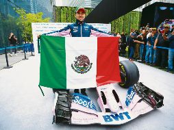 Sergio Pérez dio sus impresiones respecto al Gran Premio de México del próximo domingo. IMAGO7