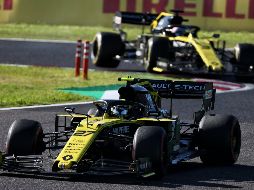 Con la sanción, Daniel Ricciardo y Nico Hulkenberg, que terminaron en sexto y décimo sitio respectivamente, quedaron descalificados, mientras que ''Checo'' se colocó en el octavo sitio de dicha carrera. TWITTER / @RenaultF1Team