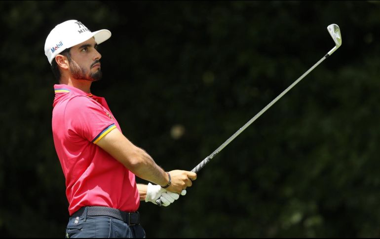 Ancer se encuentra en el lugar número 63 tras la primera ronda en Asia. TWITTER / @Abraham_Ancer