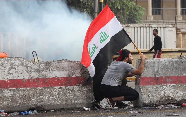 Los enfrentamientos comenzaron a primera hora de la mañana tras la reanudación de las movilizaciones luego de un paro de tres semanas. AFP