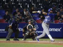 La ofensiva de Charros empezó temprano, y en la primera entrada Henry Urrutia conectó un vuelacercas de tres carreras. FACEBOOK/CharrosBeisbolOficial