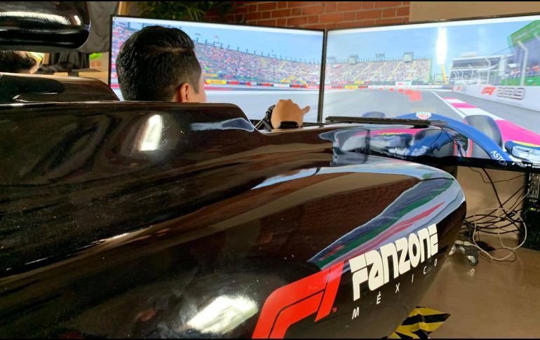 Los aficionados a la Fórmula 1 encontrarán carreras de karts, simuladores de conducción y réplicas de coches que compiten en la categoría reina del automovilismo. FACEBOOK/F1FanZoneMexico