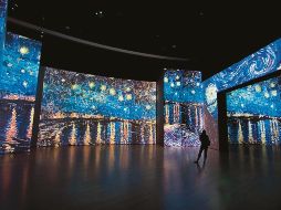 La tecnología que se utiliza en esta muestra combina gráficos en movimiento, sonido envolvente con calidad de cine y decenas de proyectores en alta definición. ESPECIAL