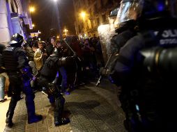 Esta es la primera gran manifestación en Barcelona desde los disturbios de la semana pasada. EFE/Q. García