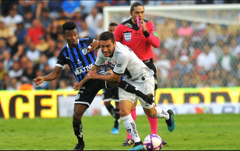 Los Gallos Blancos consiguieron su tercer triunfo consecutivo y obtienen 27 puntos. AFP/V. Cruz