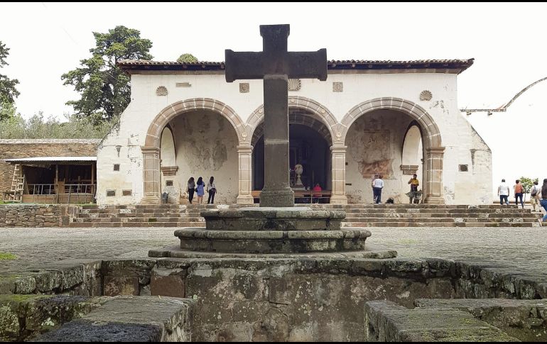 Pila bautismal de inmersión. Se cree que es la única de este tipo registrada en México. En ésta se daba el sacramento del bautismo a los indígenas, quienes se adentraban enteramente a la pila, en la época colonial. Estas ceremonias se hacían masivamente. EL INFORMADOR / R. Romero