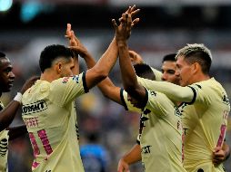 Con este resultado, los de Coapa suman 25 unidades que los acercan a la Liguilla. AFP/C. Cruz