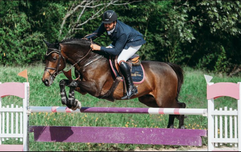 Saaib Hernández triunfó a lomos de “Lord Quick Star”. EL INFORMADOR  / G. Gallo