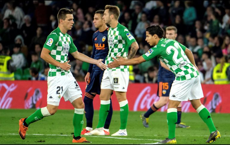 El Betis actualmente se encuentra en la zona de descenso. EFE