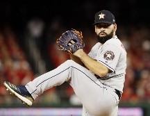 Urquidy se ha convertido en el mejor abridor en lo que va de la contienda por el título de la Gran Carpa.  AFP / P. Smith