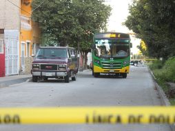 El chofer de la ruta se dio a la fuga. ESPECIAL