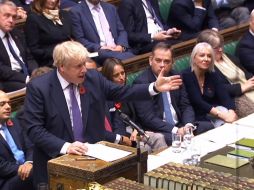 Boris Johnson vive su tercera derrota en su afán de convocar a elecciones anticipadas. EFE/Parlamento Británico