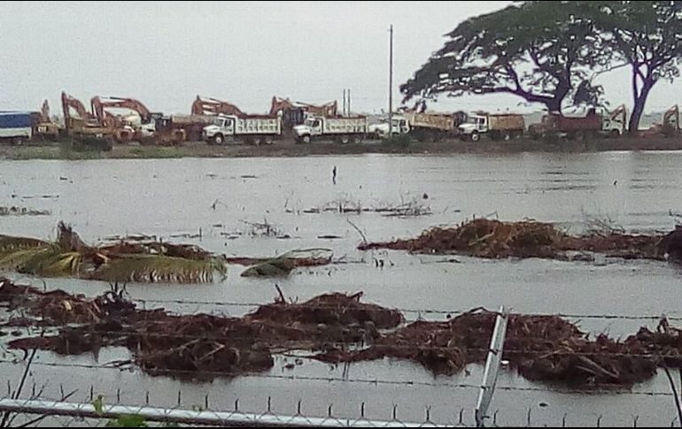 El gobernador de Tabasco explicó que lo que se alcanza a ver 
