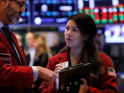 El NYSE Composite registra una baja de  11.84 puntos, al ubicarse en 13 mil 174.59 unidades. AP / R. Drew