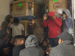 En el camión iban 29 migrantes de México y uno de Ecuador. ESPECIAL/www.cbp.gov