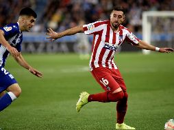 Héctor Herra fue titular en el duelo entre Colchoneros y Alavés. EFE / J. Rodríguez