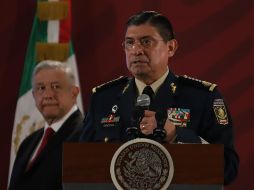 Sandoval puntualiza que en la operación se evitó emplear el armamento aéreo del despliegue que se realizó para el operativo, pues pudo afectarse a la población civil. NTX / G. Durán