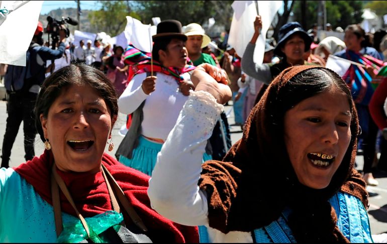 La auditoría se realizará luego que la oposición denunció fraude electoral en los comicios generales de Bolivia celebrados el 20 de octubre pasado. AFP / J. Bernal