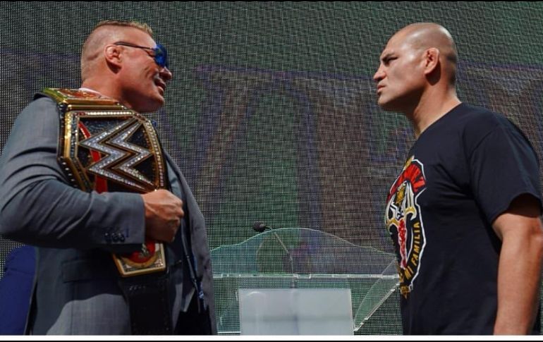 Velásquez y Lesnar se verán las caras  este jueves en el evento 