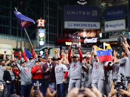 Los nuevos campeones jugaron su primera Serie Mundial en su historia. AFP / M. Ehrmann