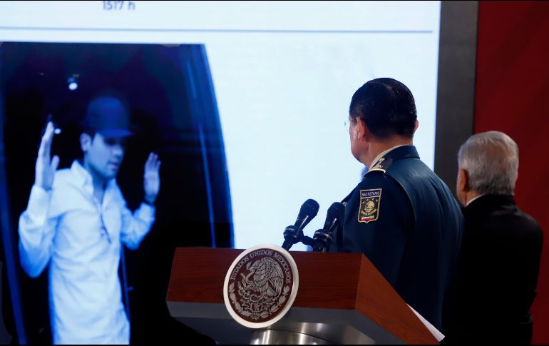 Tras el fallido operativo para capturar a Ovidio Guzmán, el Presidente rechaza que haya un intento de conspiración contra su gobierno. SUN / B. Fregoso