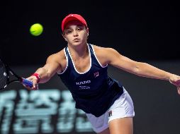''Me emociona tener otra oportunidad de jugar aquí en esta hermosa cancha'', añadió Barty, quien compite por primera vez en el torneo de fin de temporada. EFE / A. Plavevski