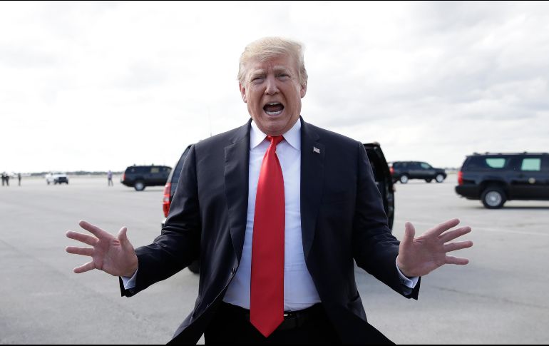 Los demócratas acusan a Trump de haber abusado de su poder con fines personales durante una llamada al mandatario de Ucrania. AP/ARCHI]VO