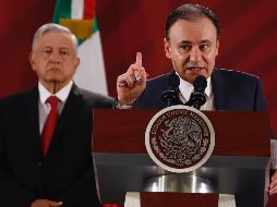 Durazo también criticó a los medios de comunicación que difundieron una fotografía de un militar detenido y que hicieron pasar como Ovidio Guzmán. SUN / B. Fregoso