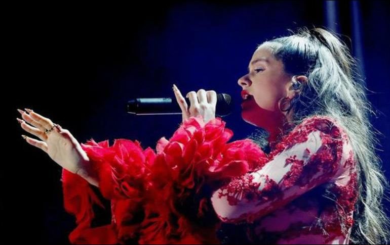 Rosalía se encontraba en Sevilla para recibir un premio. TWITTER / @rosaliavt