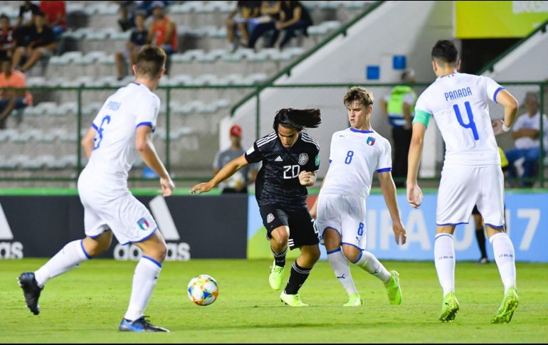 México se quedó con un punto tras dos partidos disputados en la Copa del Mundo Sub-17. TWITTER / @miseleccionmx