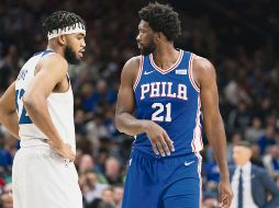 Se involucraron en una riña juego entre los 76ers de Filadelfia y los Timberwolves de Minnesota. AFP