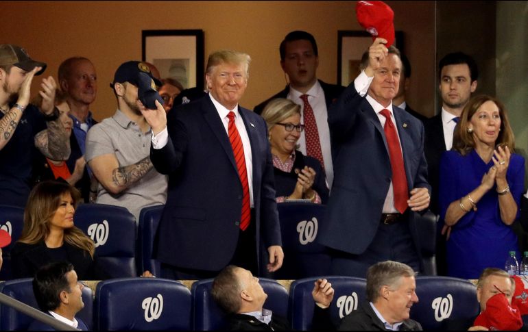 Los Nacionales derrotaron 6-2 a los Astros de Houston el miércoles para conquistar el campeonato en una serie que se fue al máximo de siete partidos. AFP / ARCHIVO