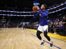 La baja de Curry  se suma a las de Kevon Looney y Klay Thompson. EFE / ARCHIVO
