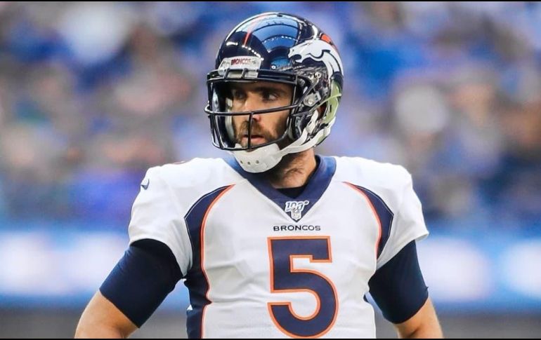 Aunque se especuló que Flacco estaría fuera de actividad por seis semanas y regresaría para los últimos dos juegos de la campaña, Broncos optó por colocarlo en lista de lesionados. INSTAGRAM / @broncos