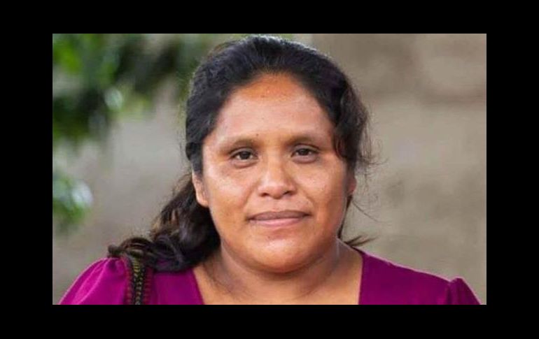 Obtilia Eugenio obtiene la distinción por su trabajo en materia de derechos humanos. TWITTER/@CNDH