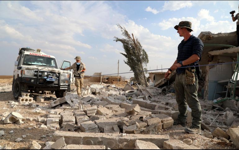 Las acciones antiterroristas realizadas por Estados Unidos durante 2018 permitieron liberar a 7.7 millones de hombres, mujeres y niños. EFE / ARCHIVO