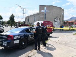 Elementos de la Guardia Nacional y de la Policía Federal resguardan el lugar donde fue atacado a tiros el edil Francisco Tenorio. SUN/ARCHIVO