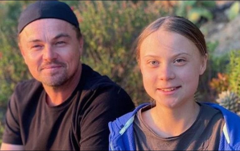 DiCaprio, quien desde hace años lucha contra el cambio climático, escribió: 