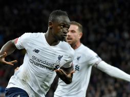 Sadio Mané puso el gol del triunfo de los Reds al minuto 94. AP. R. Vieira