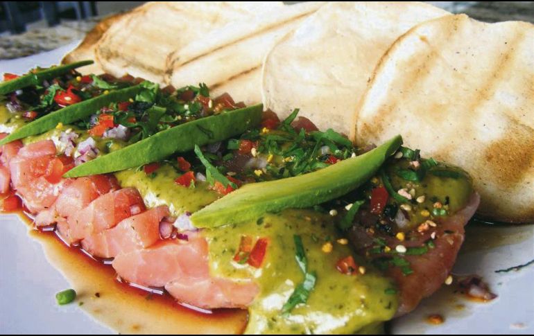 La Querencia.  El mediterráneo y Baja California, unidos en cada platillo. CORTESÍA