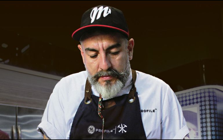 Aquiles Chávez. En plena creación culinaria. EL INFORMADOR / E. Barrera